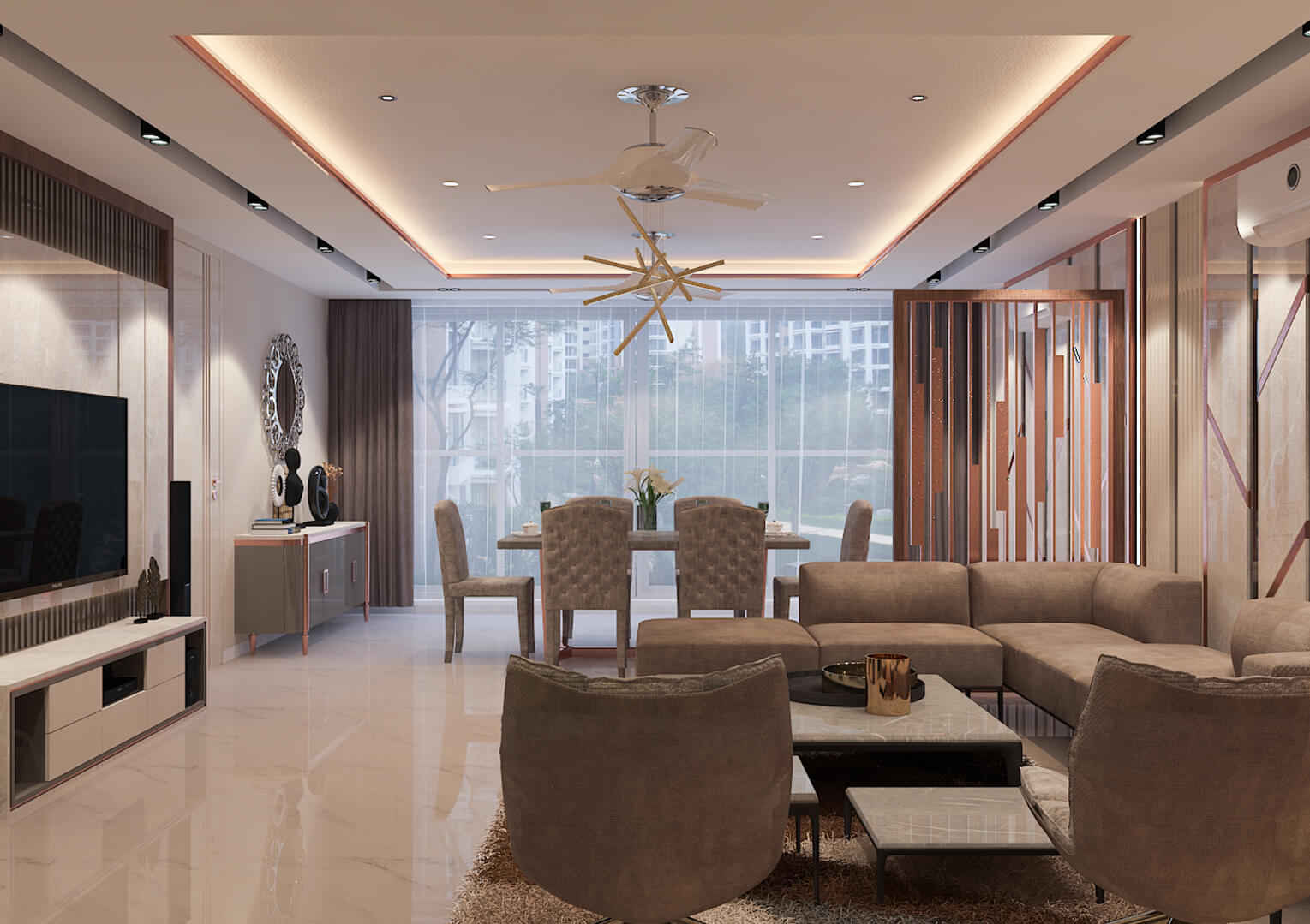 LIVING & DINING VIEWS